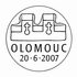 Gothic – Olomouc, postmark's design, 2006